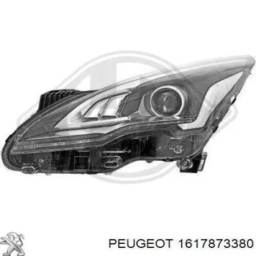 450615 VALEO Фара передняя правая