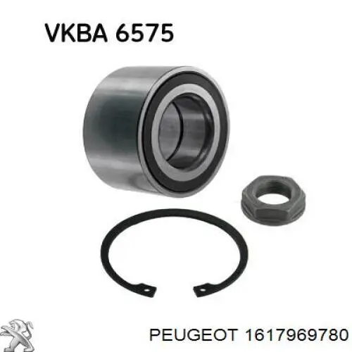 Подшипник ступицы 1617969780 Peugeot/Citroen