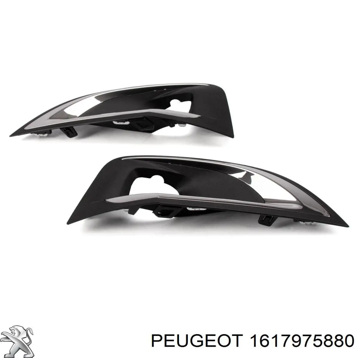 1617975880 Peugeot/Citroen Правая решетка переднего бампера