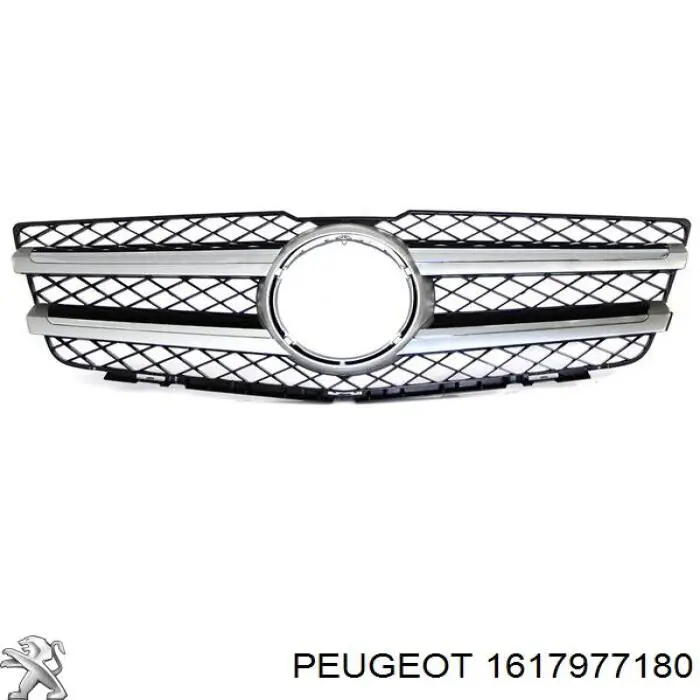 1617977180 Peugeot/Citroen Передняя заглушка бампера буксировочного крюка