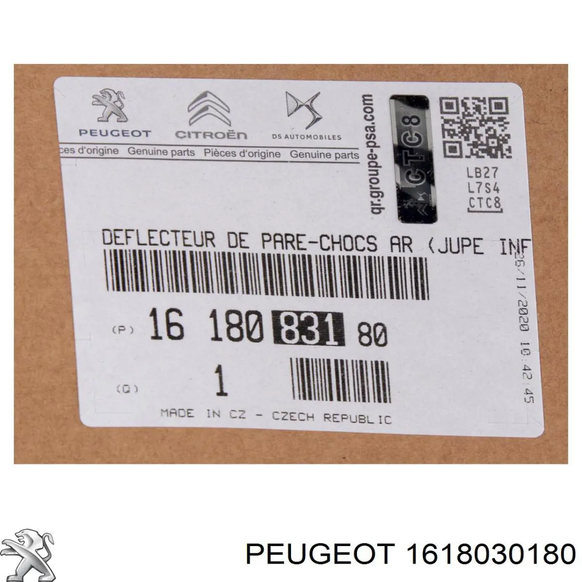  Peugeot/Citroen 1618030180 цена, от 25.40 USD