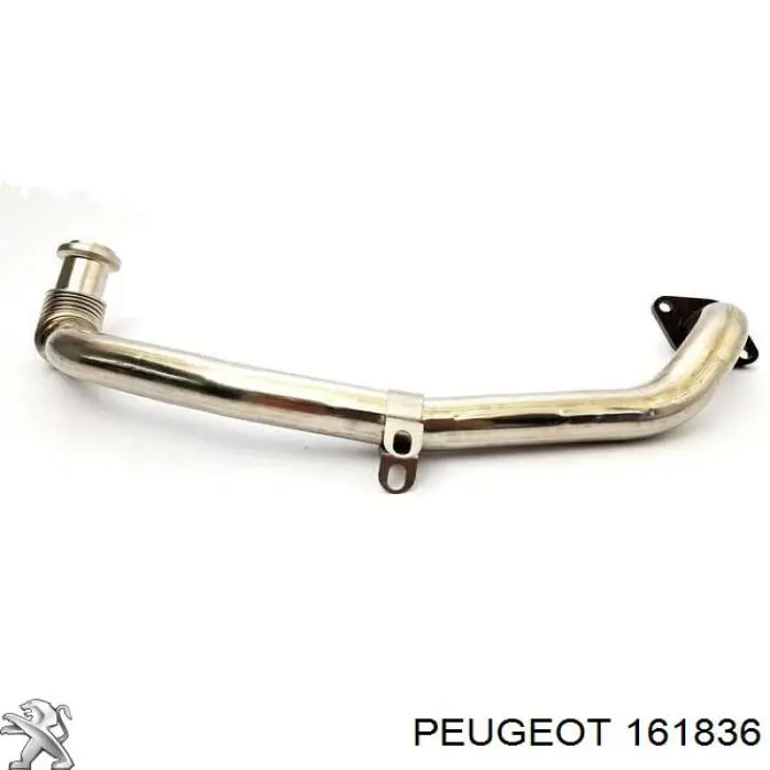 161836 Peugeot/Citroen патрубок системы рециркуляции отработавших газов egr