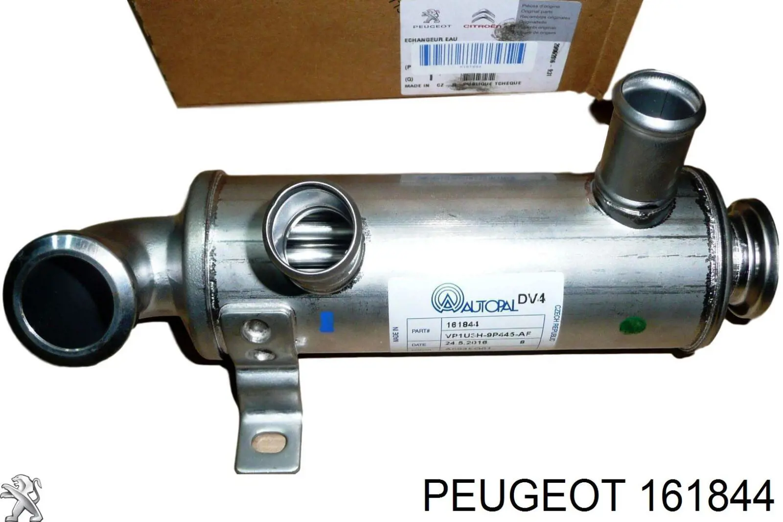 161844 Peugeot/Citroen радиатор системы egr рециркуляции выхлопных газов