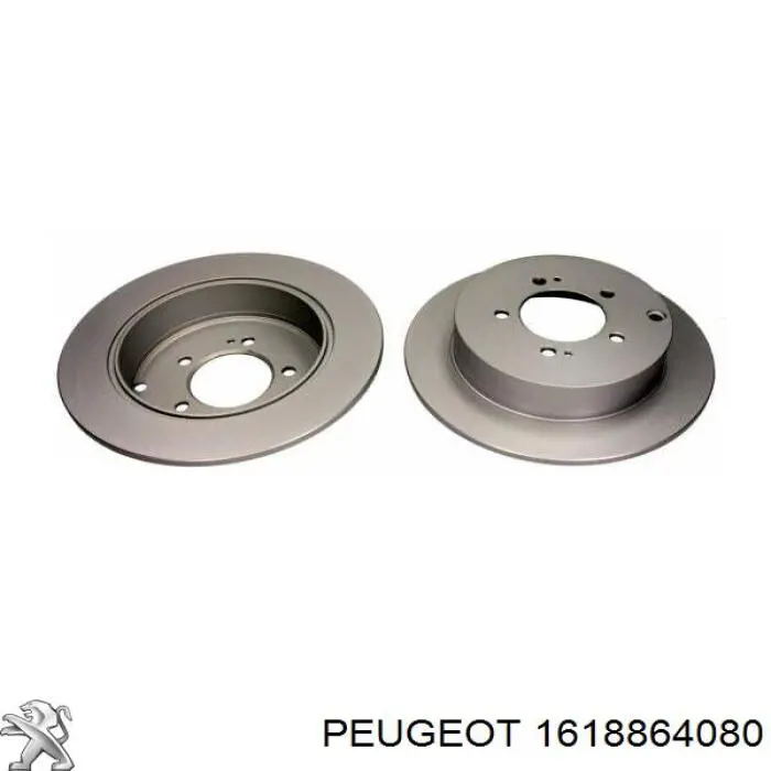 Тормозные диски 1618864080 Peugeot/Citroen