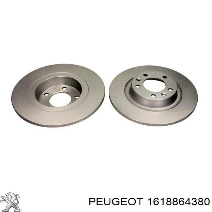 Тормозные диски 1618864380 Peugeot/Citroen