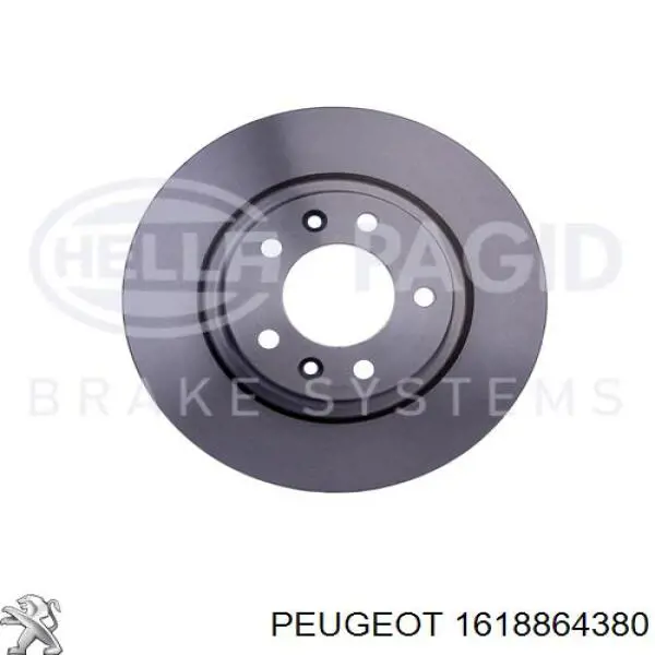 1618864380 Peugeot/Citroen Дисковый тормоз