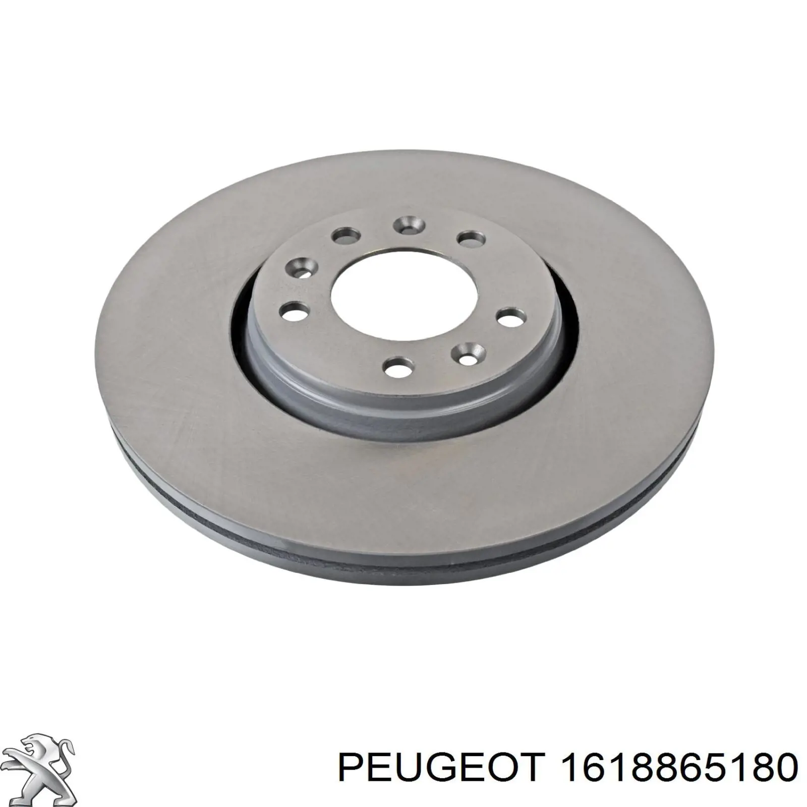 Freno de disco delantero 1618865180 Peugeot/Citroen