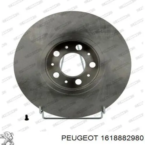 1618882980 Peugeot/Citroen передние тормозные диски