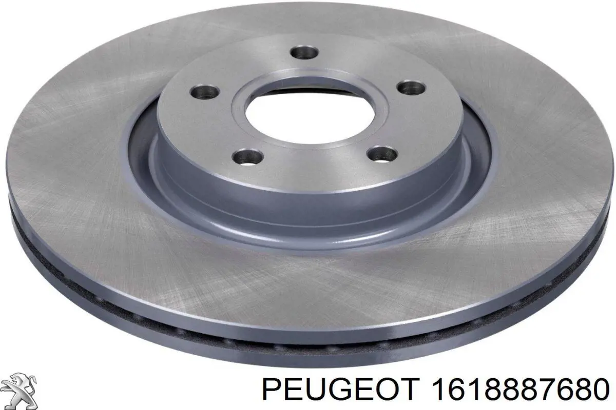 Передние тормозные диски 1618887680 Peugeot/Citroen