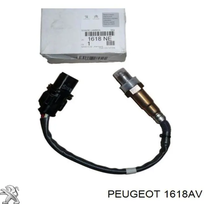 Sonda Lambda Sensor De Oxigeno Para Catalizador 1618AV Peugeot/Citroen
