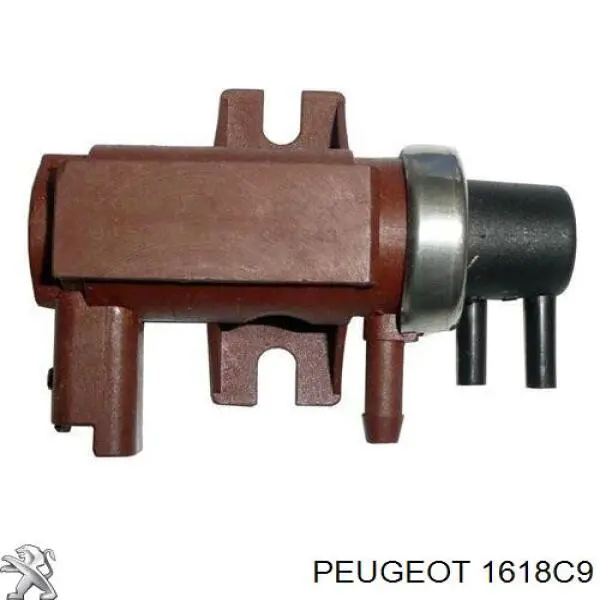 1618C9 Peugeot/Citroen клапан преобразователь давления наддува (соленоид)