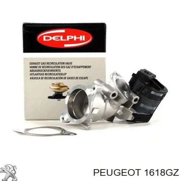 Купить 1618GZ Peugeot/Citroen Клапан EGR системы рециркуляции отработавших газов