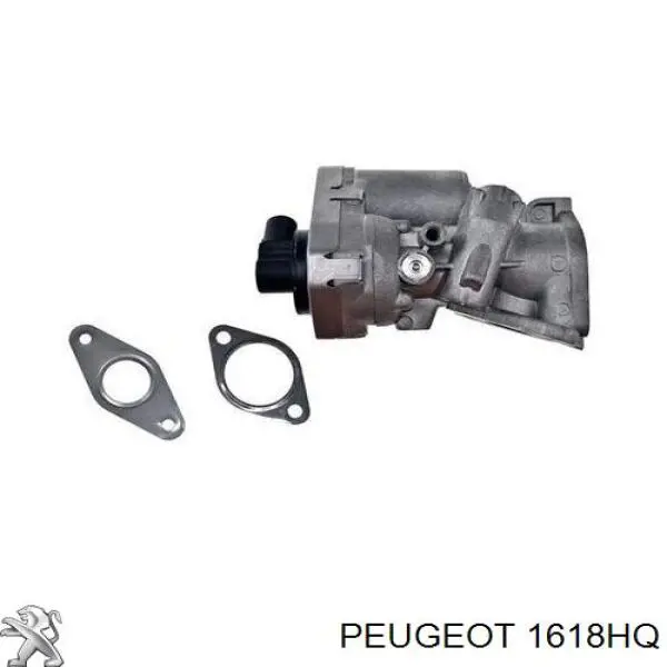 1618HQ Peugeot/Citroen válvula egr de recirculação dos gases