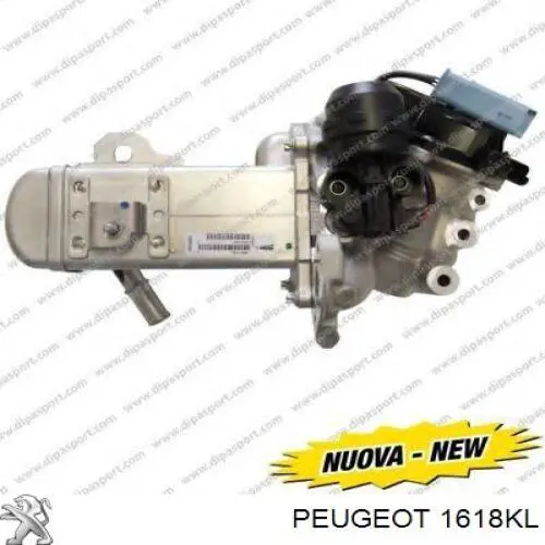 1618KL Peugeot/Citroen радиатор системы egr рециркуляции выхлопных газов