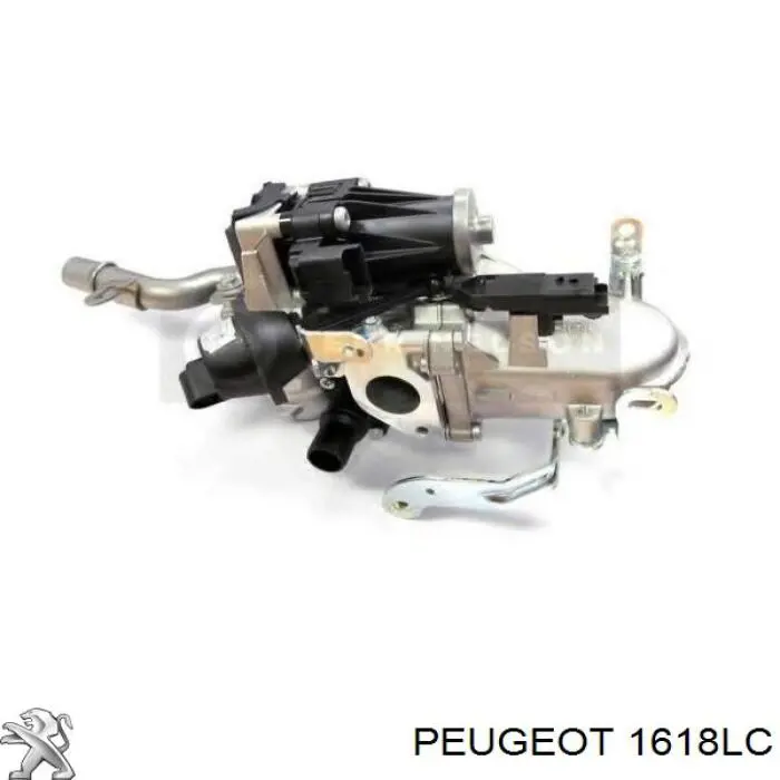 1618LC Peugeot/Citroen radiador do sistema egr de recirculação dos gases de escape