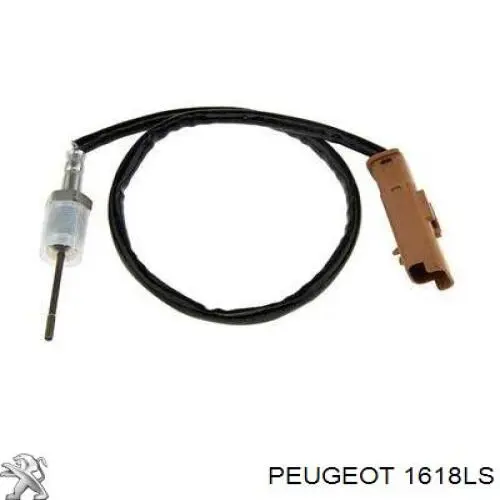 1618LS Peugeot/Citroen sensor de temperatura dos gases de escape (ge, de filtro de partículas diesel)