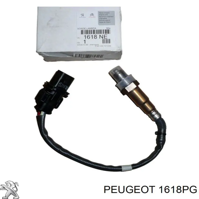 1618PG Peugeot/Citroen sensor de temperatura dos gases de escape (ge, depois de filtro de partículas diesel)