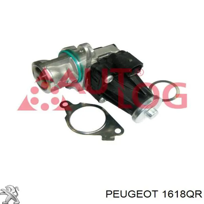 1618QR Peugeot/Citroen válvula egr de recirculação dos gases