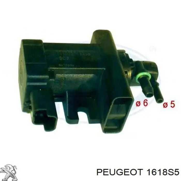 Преобразователь давления наддува Peugeot/Citroen 1618S5