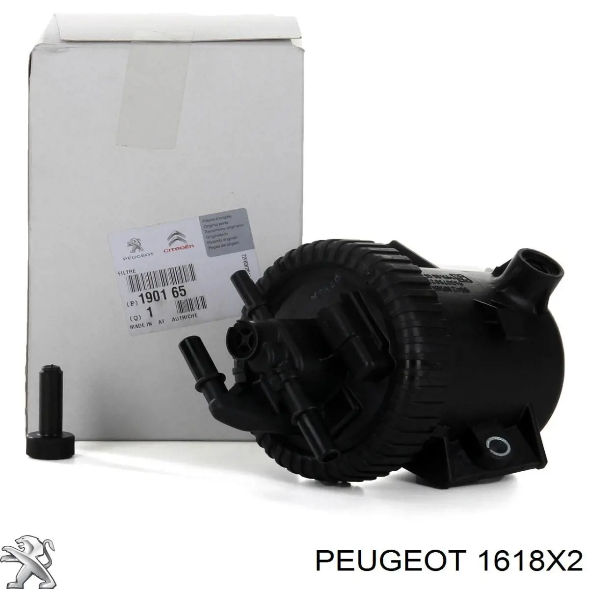 Купить 1618X2 Peugeot/Citroen Клапан преобразователь давления наддува (соленоид) 