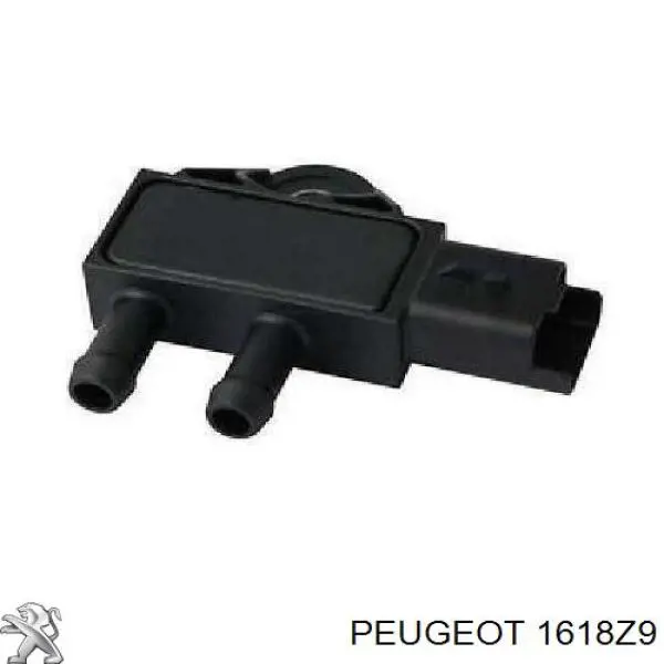 1618Z9 Peugeot/Citroen датчик давления выхлопных газов