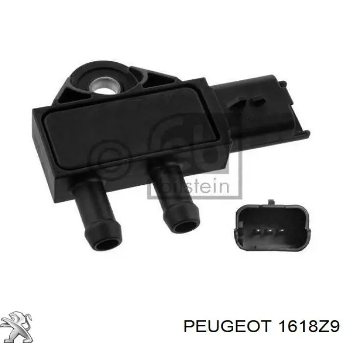 Датчик давления выхлопных газов Peugeot/Citroen 1618Z9 цена, от 11.29 USD