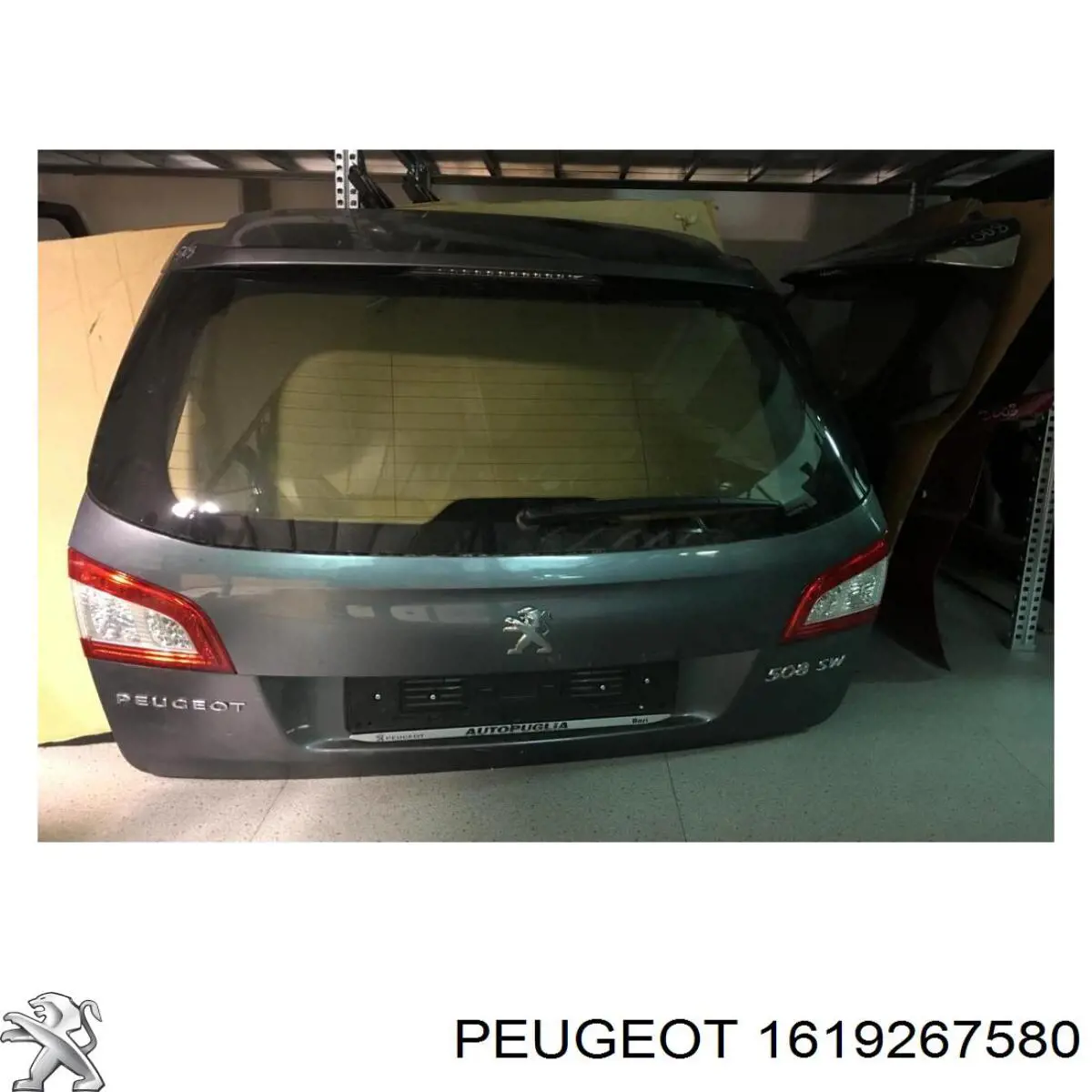 Купить 1619267580 Peugeot/Citroen Дверь задняя багажная