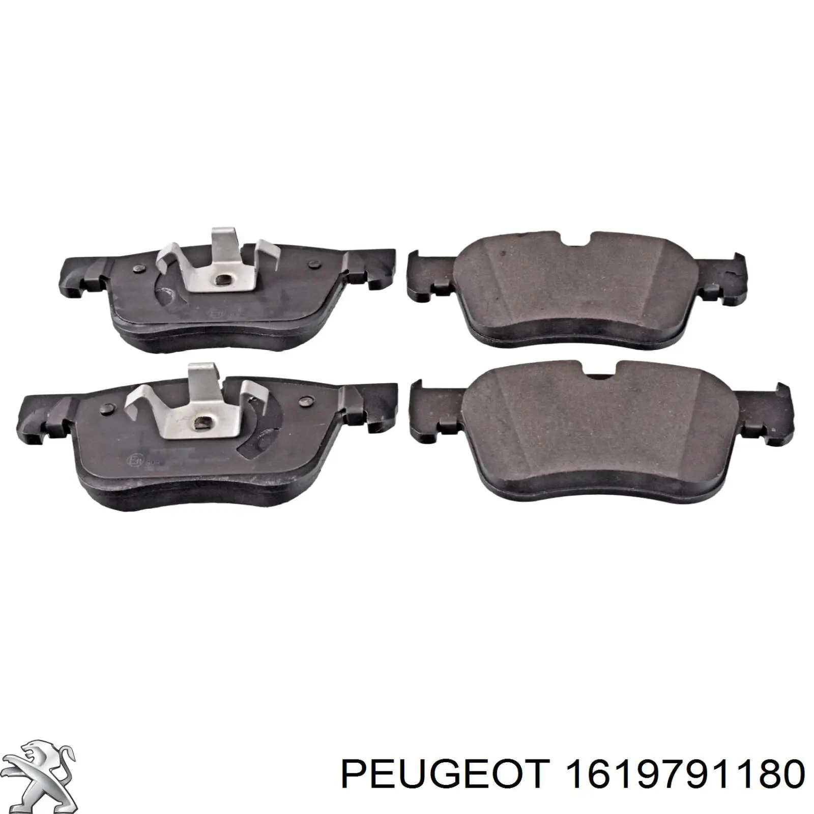 Передние тормозные колодки 1619791180 Peugeot/Citroen