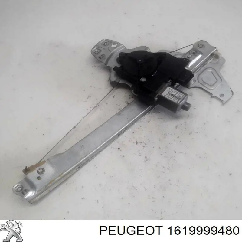 Купить 9675915280 Peugeot/Citroen Механизм стеклоподъемника двери задней левой