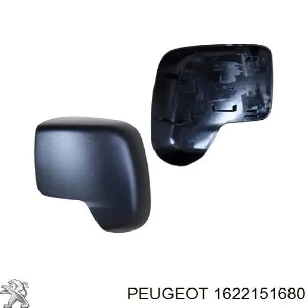 1622151680 Peugeot/Citroen накладка (крышка зеркала заднего вида левая)