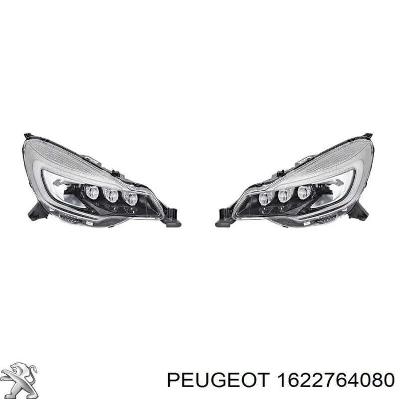 Правая блок фара Peugeot/Citroen 1622764080 цена, от 1207.63 USD