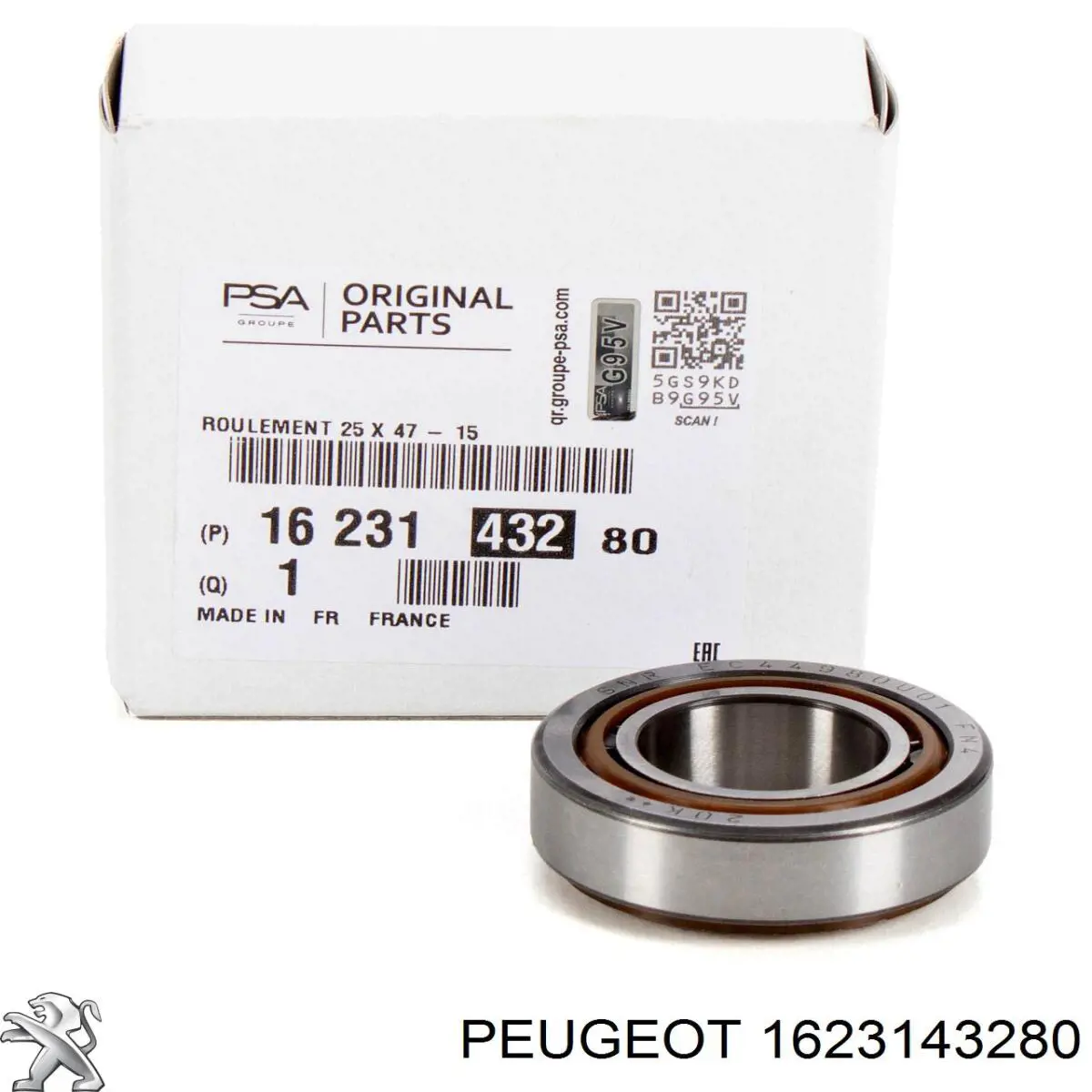 1623143280 Peugeot/Citroen подшипник первичного вала кпп