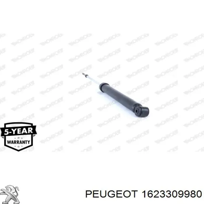 Amortiguador trasero 1623309980 Peugeot/Citroen