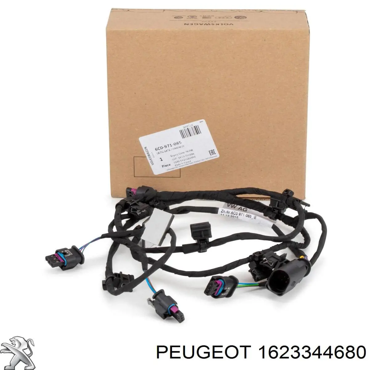 Купить 1623344680 Peugeot/Citroen Установочный комплект парктроников