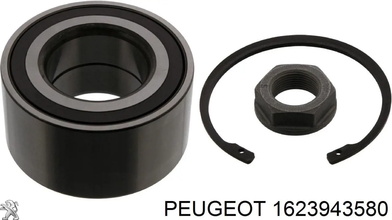 1623943580 Peugeot/Citroen подшипник ступицы передней