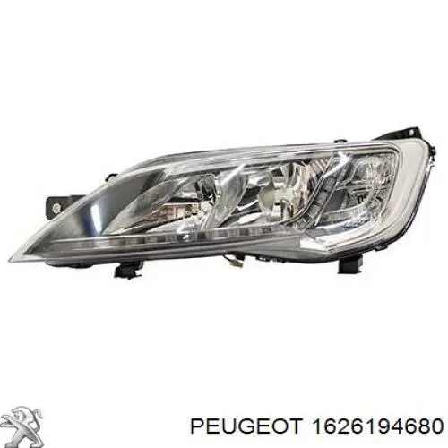 Фара правая 1626194680 Peugeot/Citroen