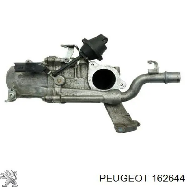 162644 Peugeot/Citroen радиатор системы egr рециркуляции выхлопных газов