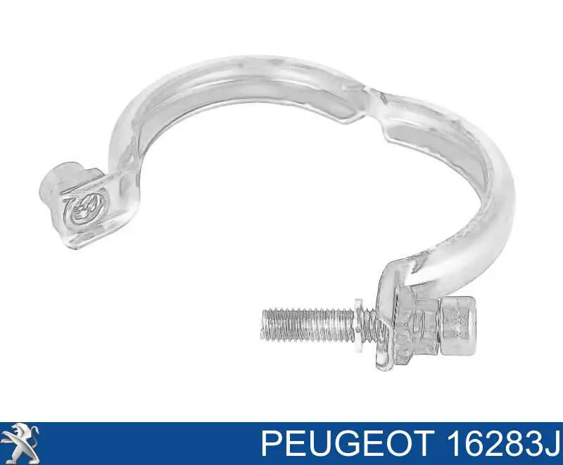 16283J Peugeot/Citroen хомут патрубка клапана egr