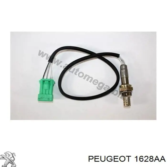 Sonda Lambda Sensor De Oxigeno Post Catalizador 1628AA Peugeot/Citroen