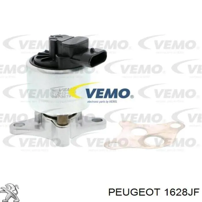 Клапан EGR, рециркуляции газов Peugeot/Citroen 1628JF