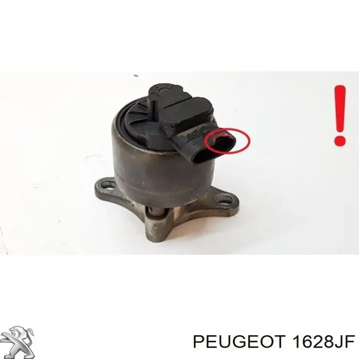 1628JF Peugeot/Citroen Клапан рециркуляции отработавших газов EGR