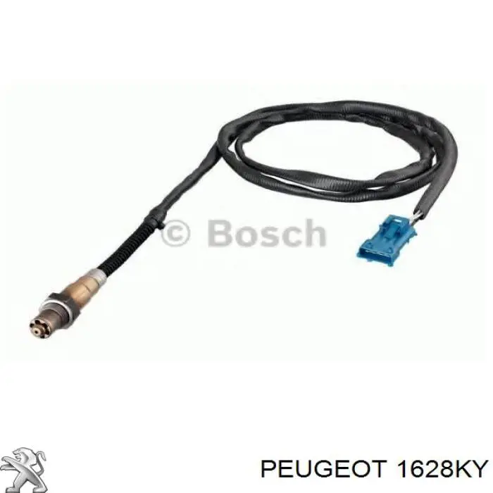 Лямбдазонд, датчик кислорода после катализатора Peugeot/Citroen 1628KY цена, от 25.59 USD