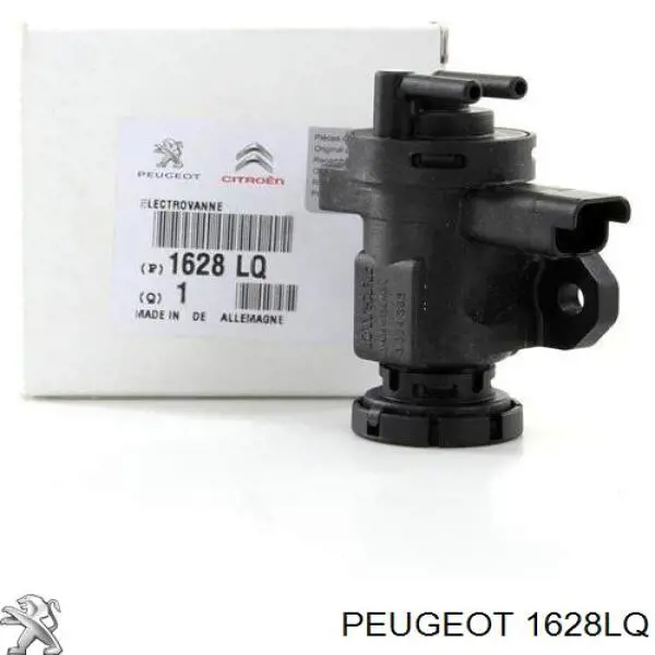 Клапан преобразователь давления наддува (соленоид)  Peugeot/Citroen 1628LQ