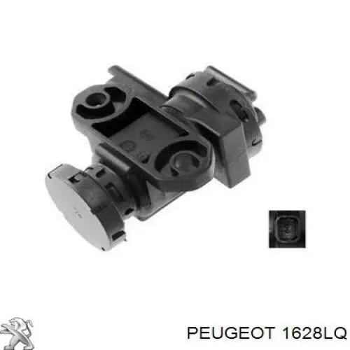 Купить 1628LQ Peugeot/Citroen Клапан преобразователь давления наддува (соленоид) 
