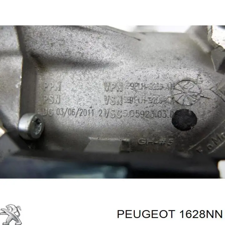 1628NN Peugeot/Citroen Клапан рециркуляции отработавших газов EGR