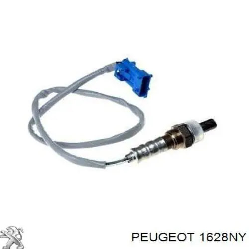 1628NY Peugeot/Citroen лямбда-зонд, датчик кислорода после катализатора