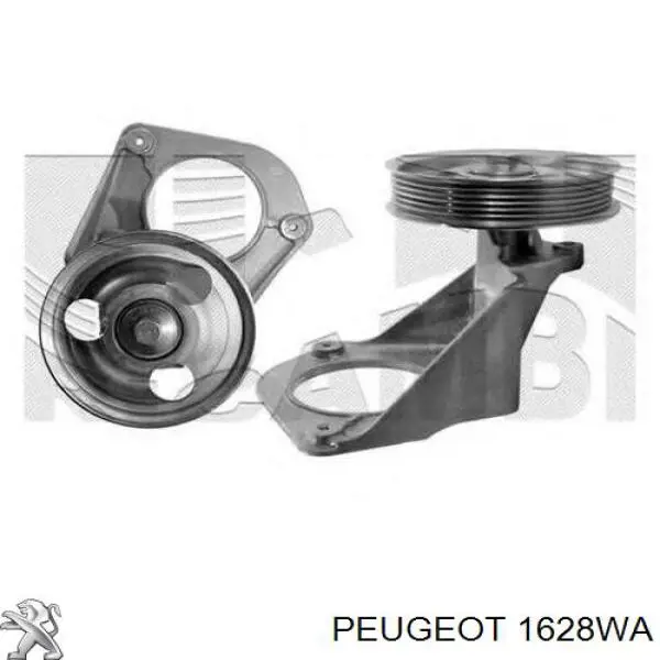 Паразитный ролик 1628WA Peugeot/Citroen