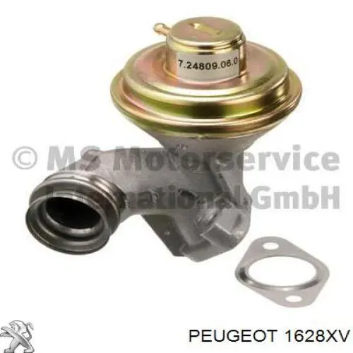 Клапан EGR рециркуляции газов Peugeot/Citroen 1628XV
