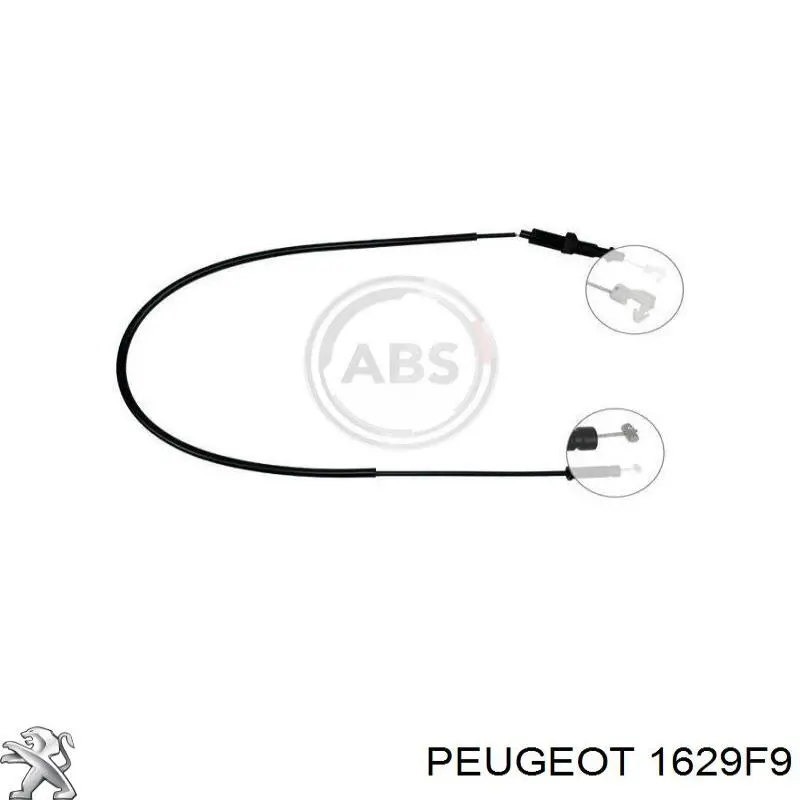 Трос/тяга газа (акселератора) Peugeot/Citroen 1629F9