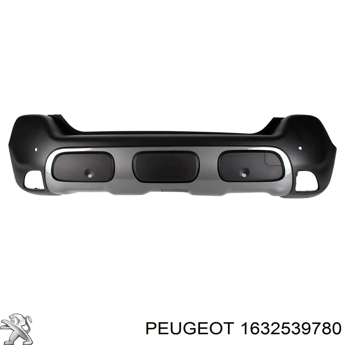 1632539780 Peugeot/Citroen pára-choque traseiro